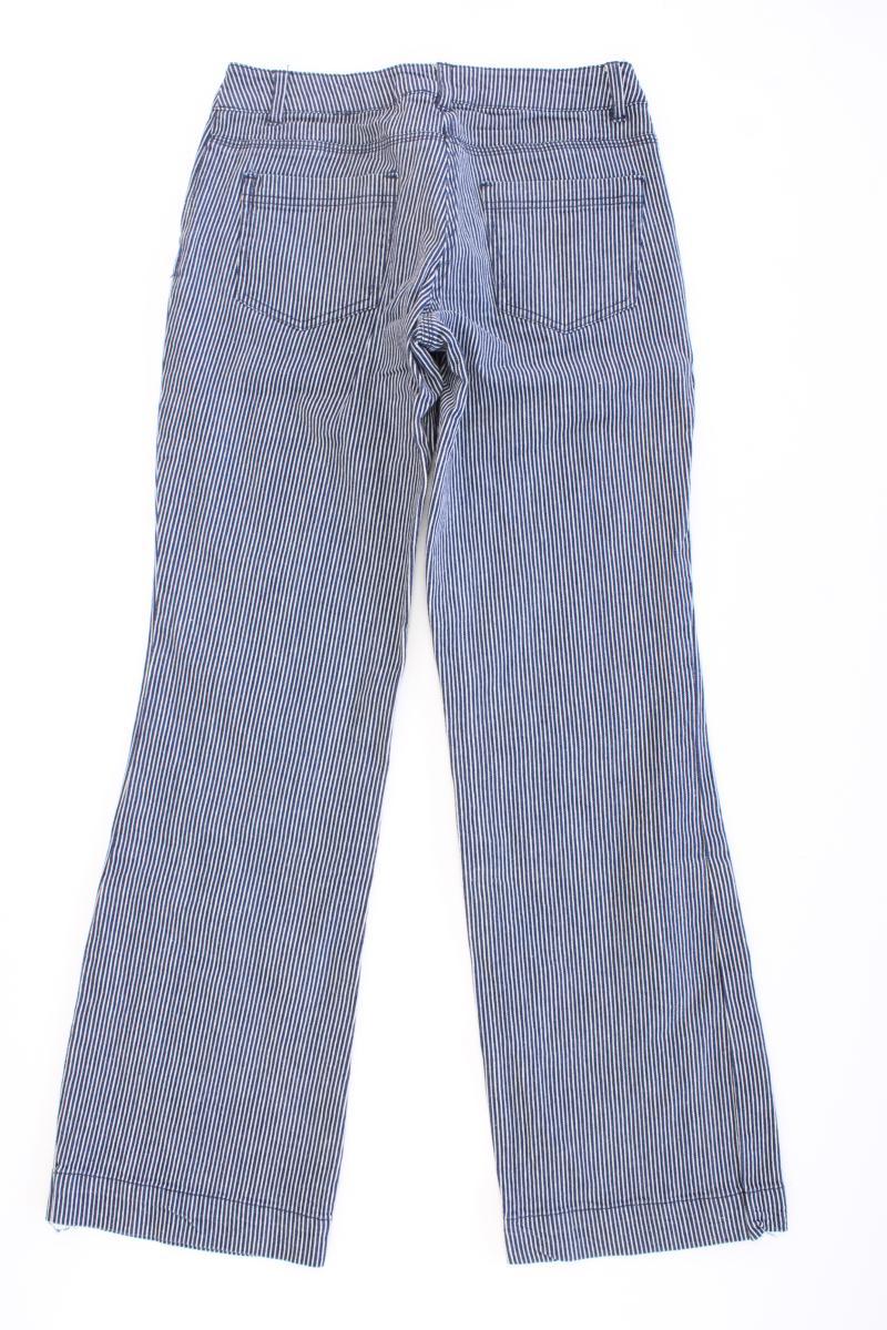 AJC Fashion Hose Gr. 36 gestreift blau aus Baumwolle