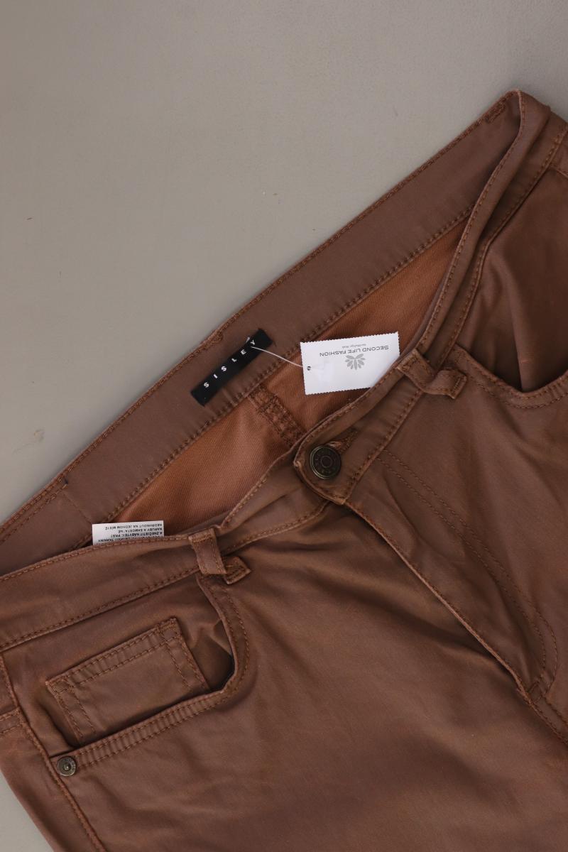 Sisley Five-Pocket-Hose Gr. W31 braun aus Baumwolle