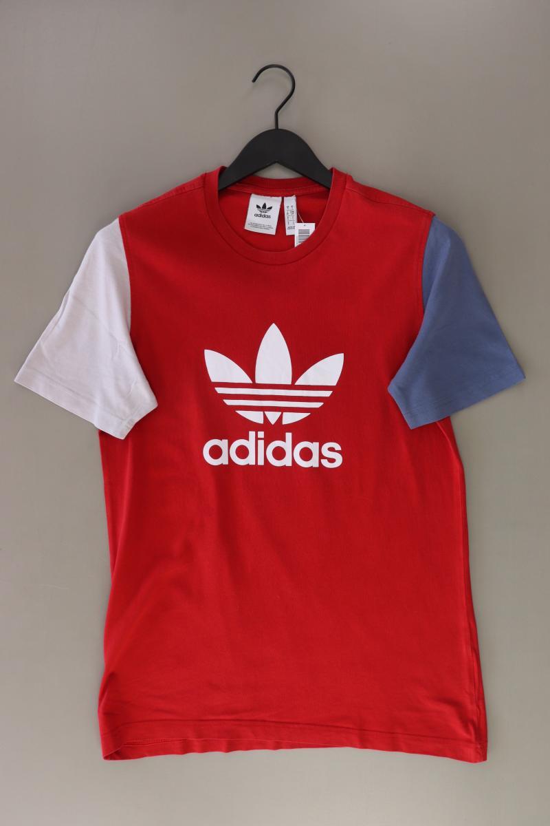 Adidas Printshirt Gr. S Kurzarm rot