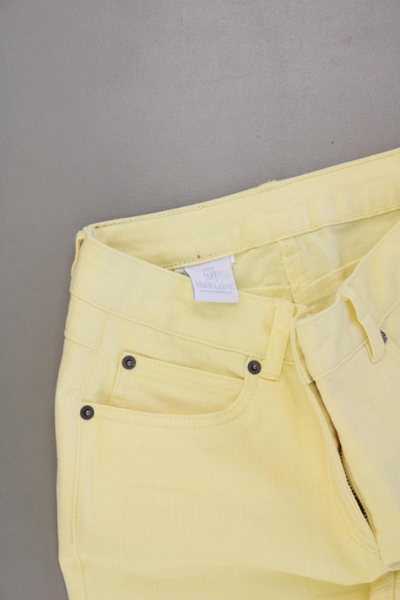 Madeleine 7/8 Jeans Gr. Kurzgröße 18 neuwertig gelb