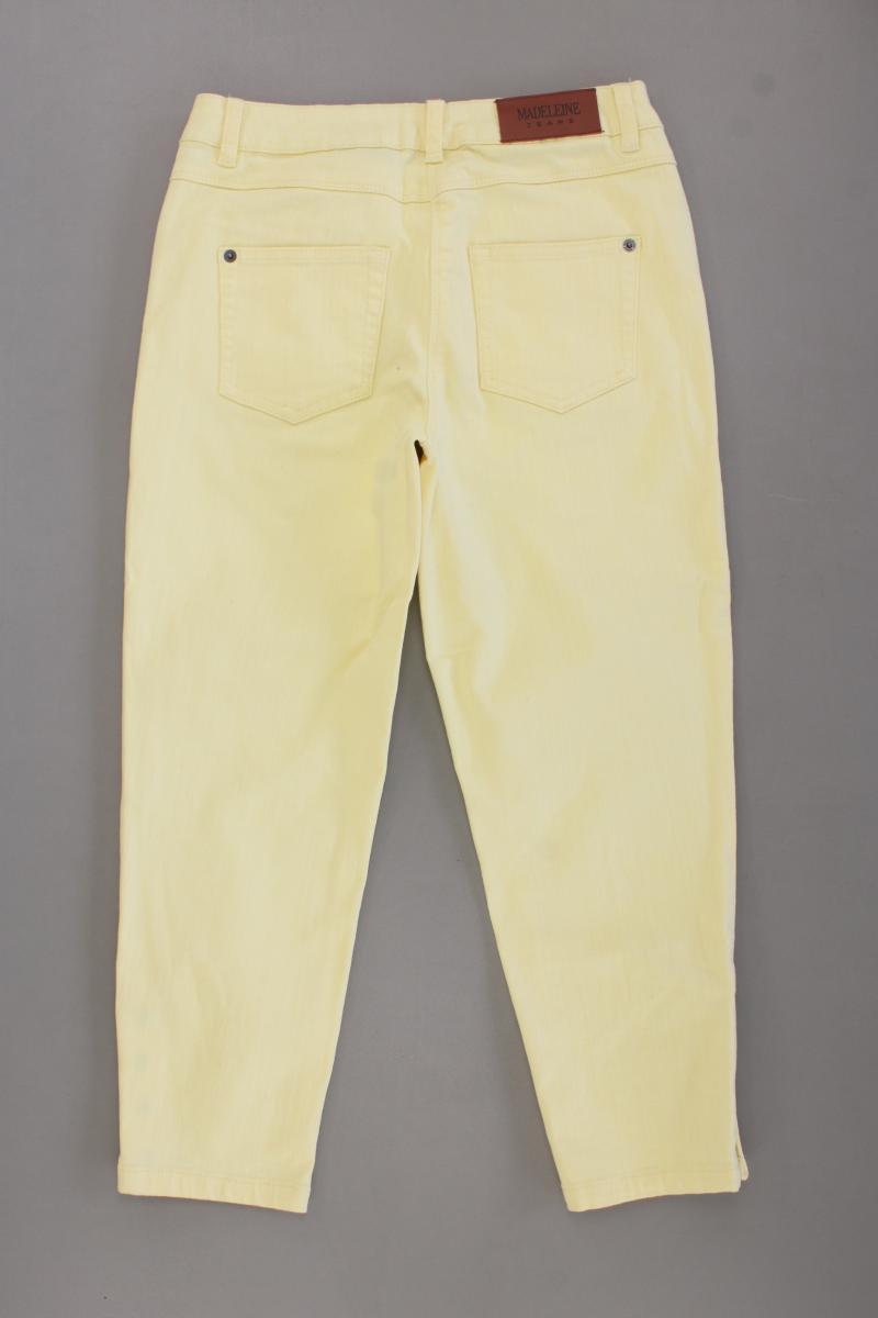 Madeleine 7/8 Jeans Gr. Kurzgröße 18 neuwertig gelb