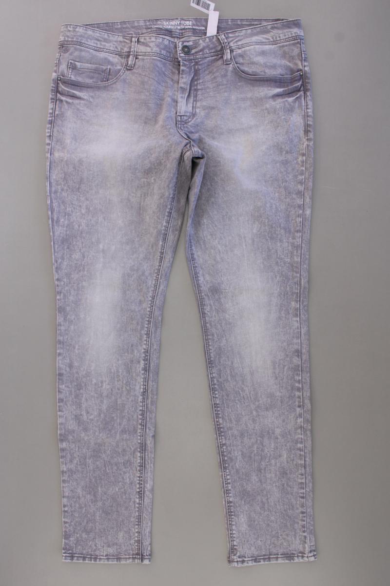 s.Oliver Skinny Jeans Gr. 46/L32 grau aus Baumwolle