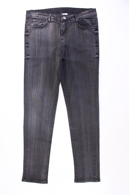 Yoek Skinny Jeans Gr. 46 grau aus Baumwolle