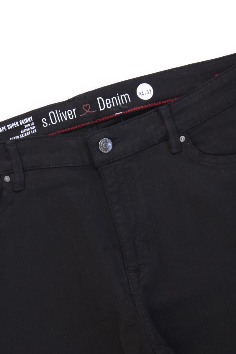 s.Oliver Cargohose Gr. 44/L32 schwarz aus Baumwolle