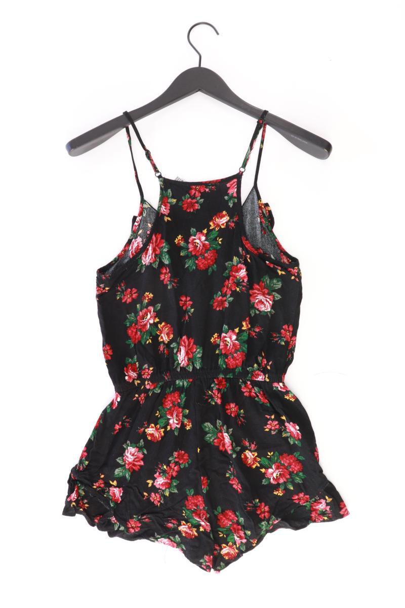 AMBIANCE Playsuit Gr. S mit Blumenmuster schwarz