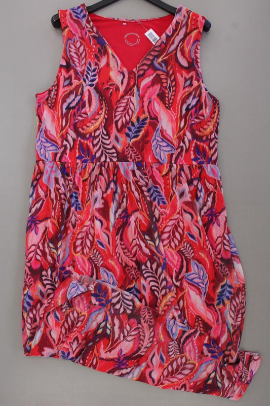 Maxikleid Gr. 46 mit Blumenmuster Ärmellos mehrfarbig