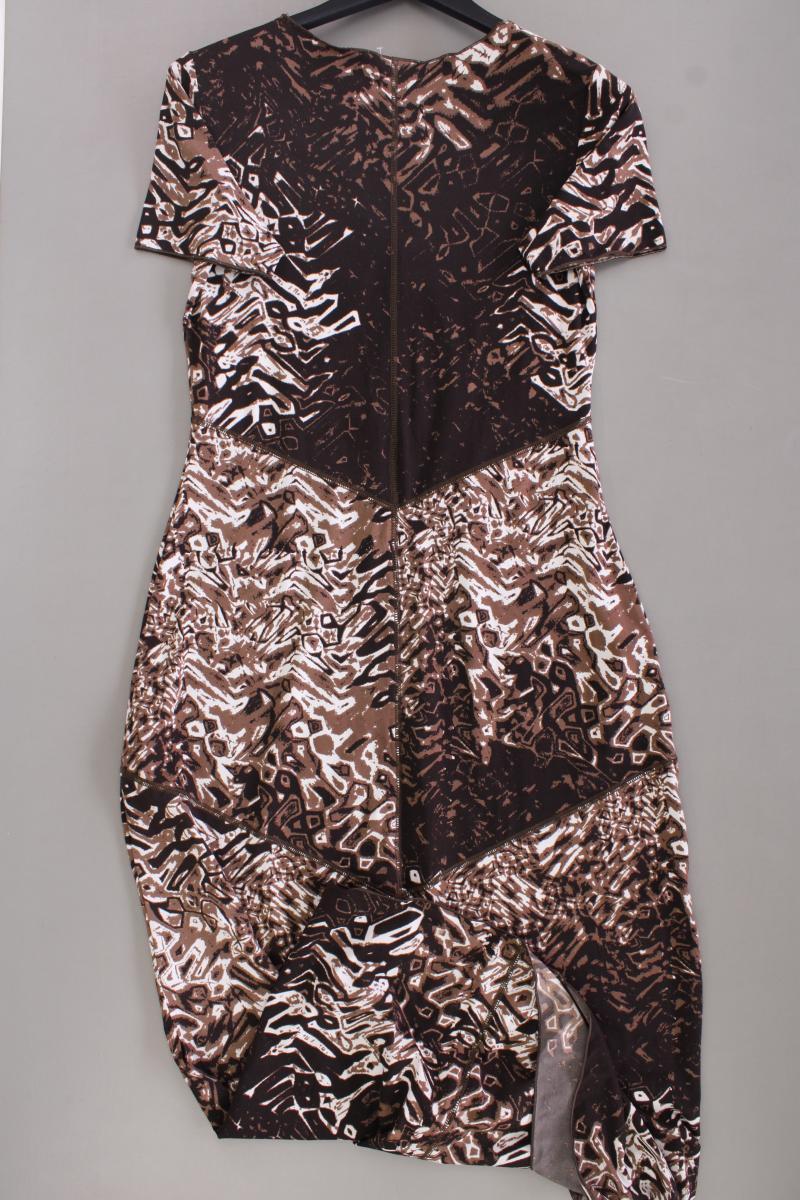 Blacky Dress Kurzarmkleid Gr. 40 braun aus Polyamid