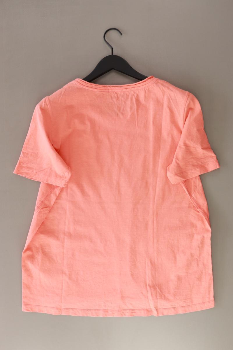 Cecil Printshirt Gr. XL Kurzarm orange aus Baumwolle