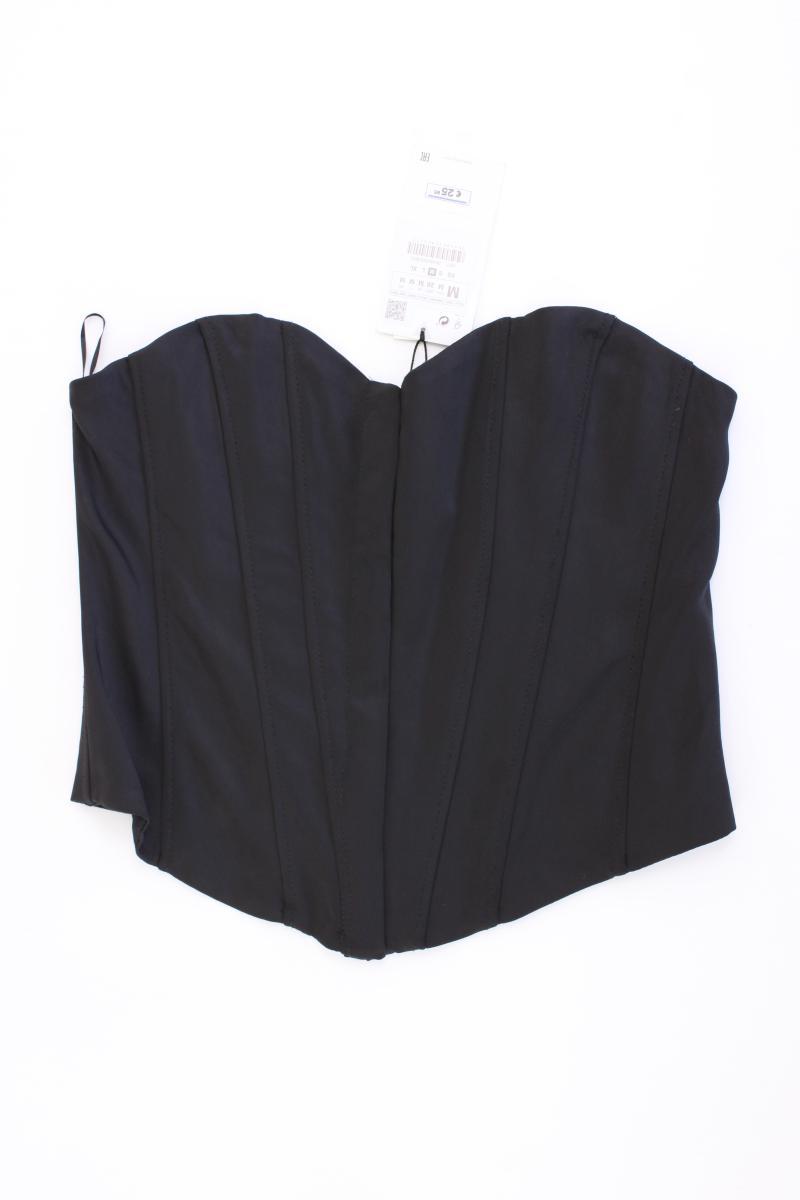 Zara Corsage Gr. M neu mit Etikett Neupreis: 25,95€! schwarz aus Polyester