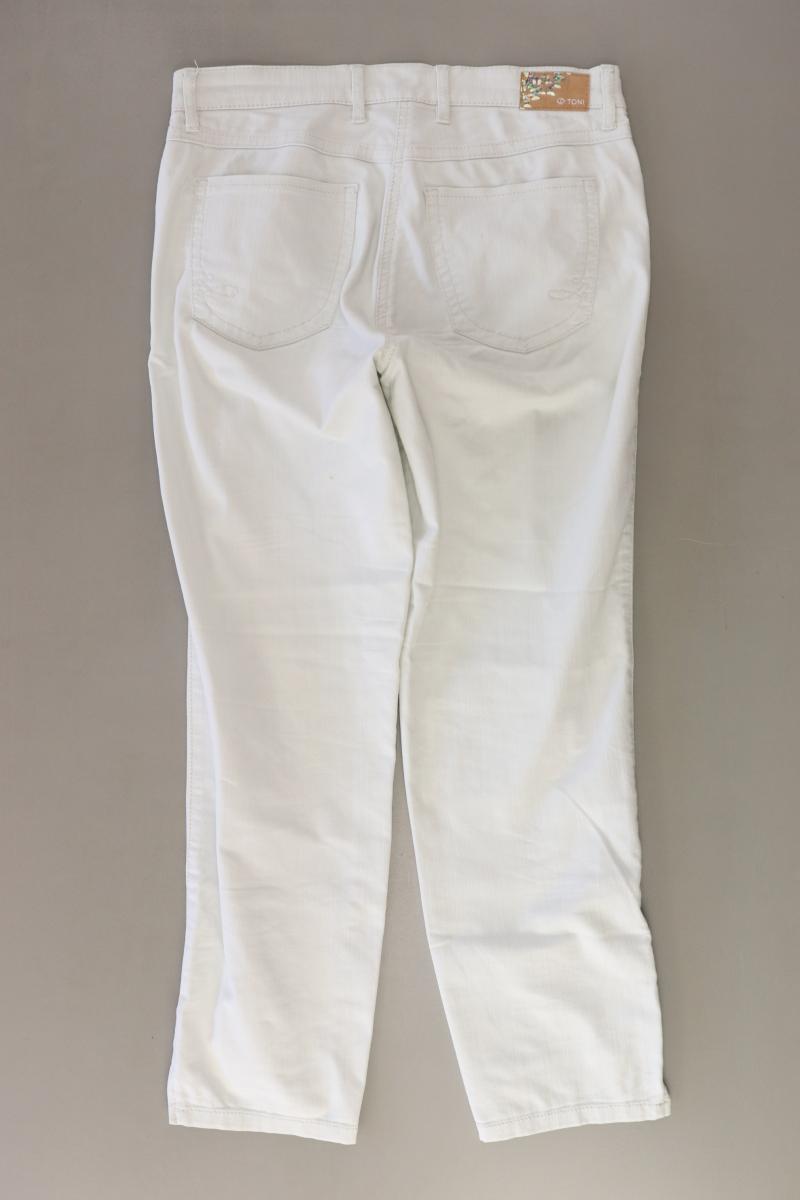 TONI Straight Jeans Gr. 36 weiß aus Baumwolle