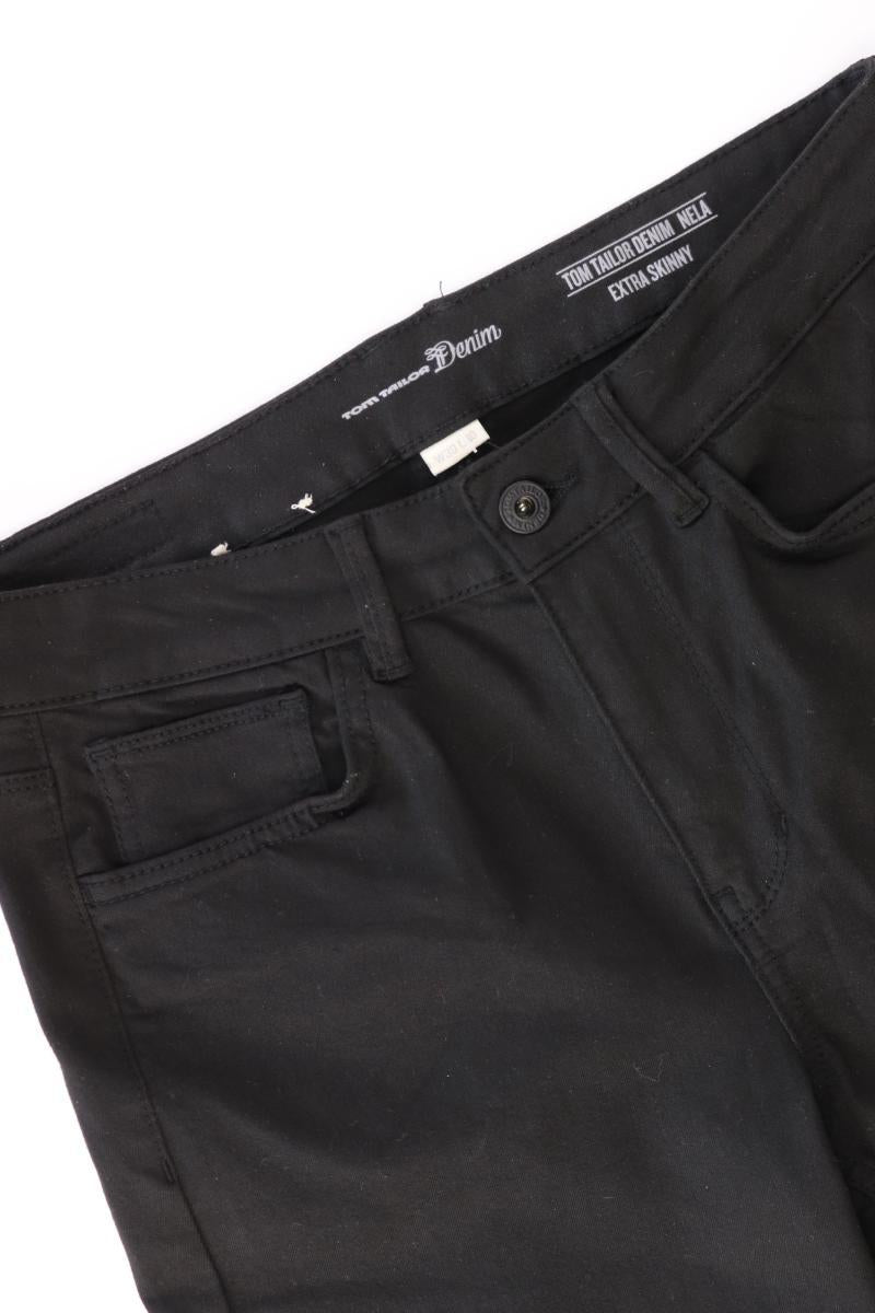 Tom Tailor (Denim) Five-Pocket-Hose Gr. W30/L30 schwarz aus Baumwolle