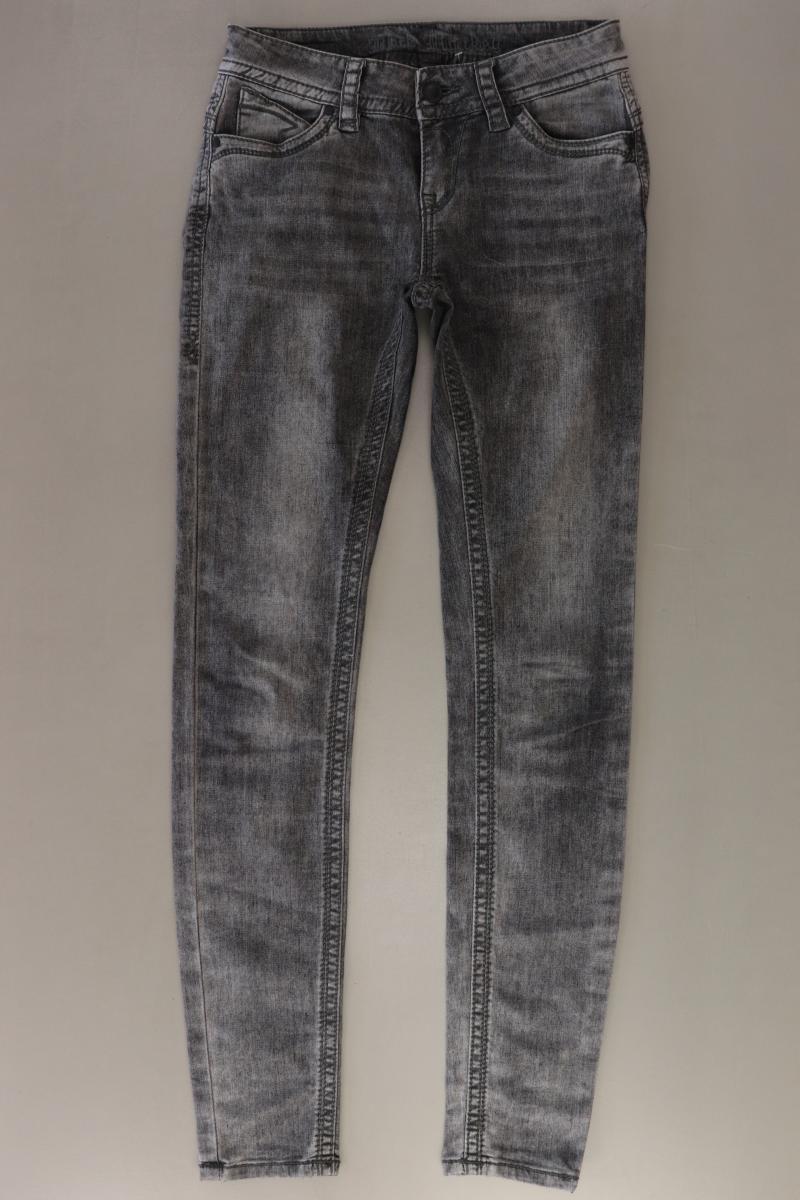 Blue Monkey Skinny Jeans Gr. W27/L34 grau aus Baumwolle