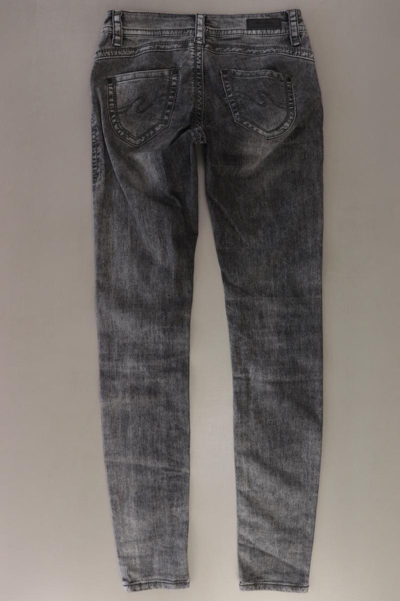 Blue Monkey Skinny Jeans Gr. W27/L34 grau aus Baumwolle