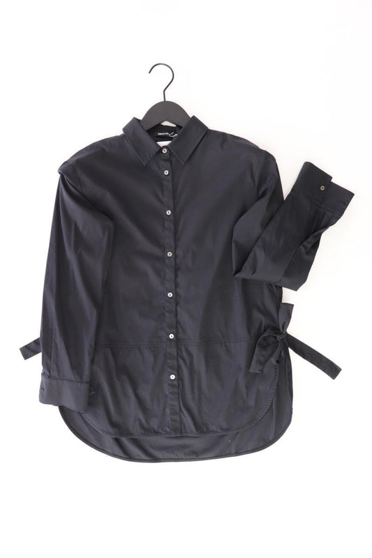 Trixi Schober Langarmbluse Gr. 32 schwarz aus Baumwolle