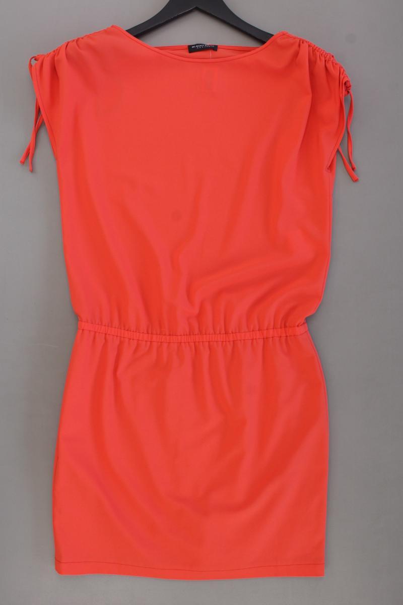 Blacky Dress Chiffonkleid Gr. 36 neuwertig Kurzarm orange aus Polyester