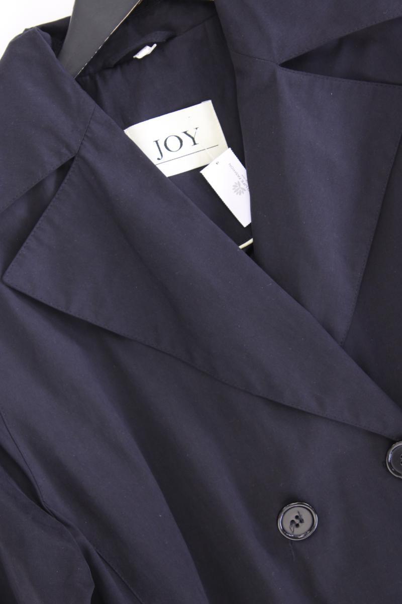 JOY Trenchcoat Gr. 46 mit Gürtel blau aus Polyester