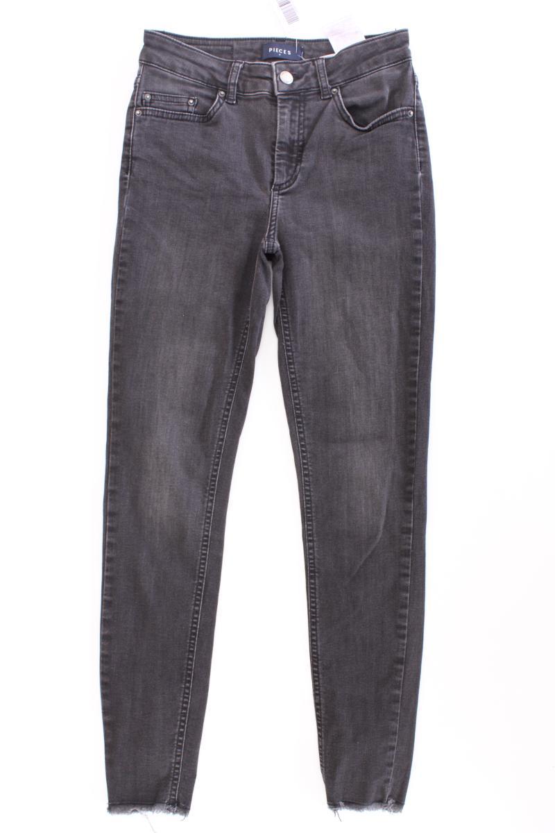 Pieces Skinny Jeans Gr. S grau aus Baumwolle