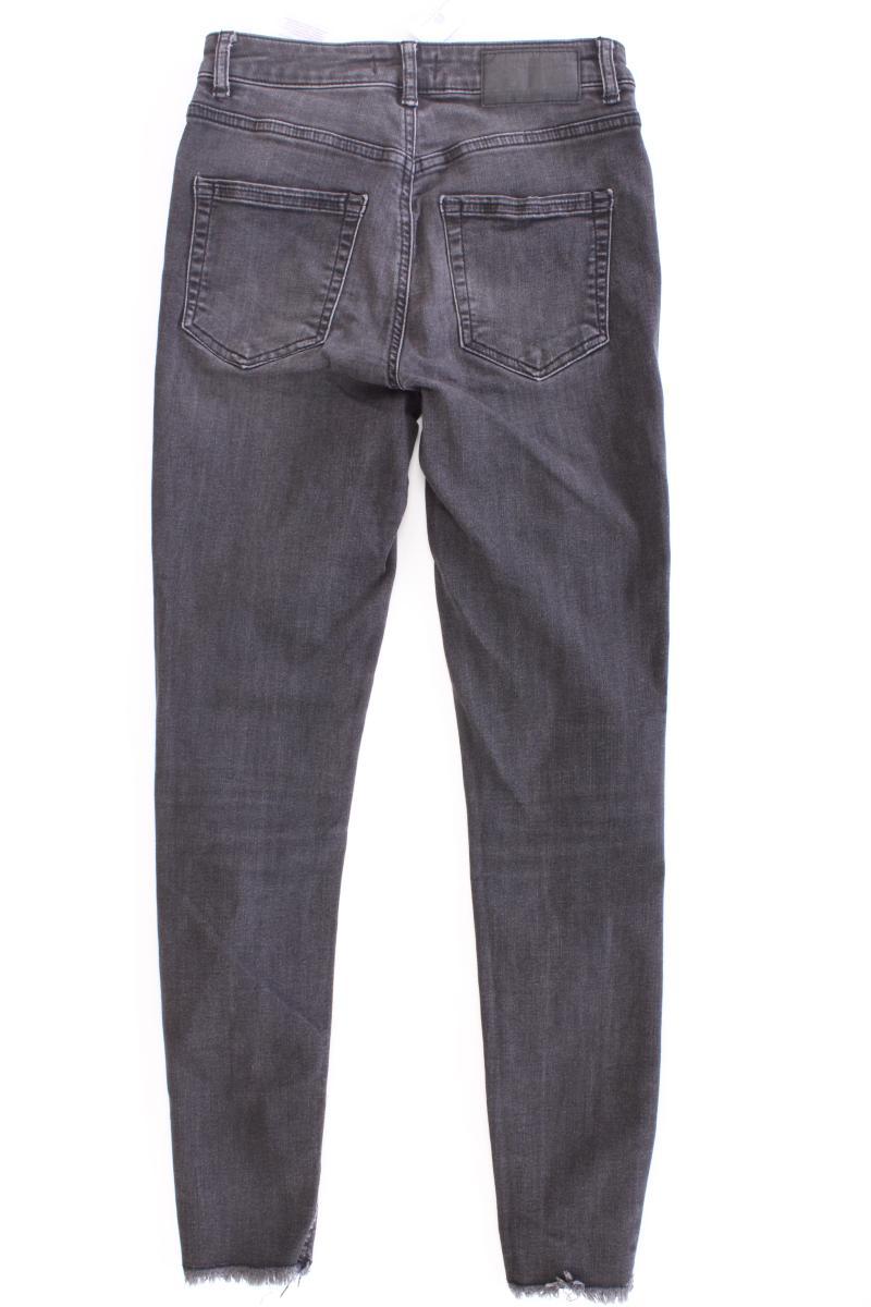 Pieces Skinny Jeans Gr. S grau aus Baumwolle