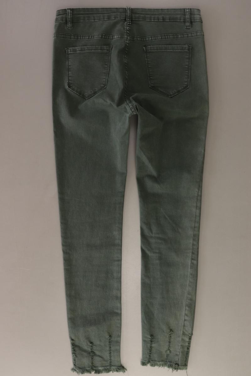 Laulia Skinny Jeans Gr. 44 olivgrün aus Baumwolle