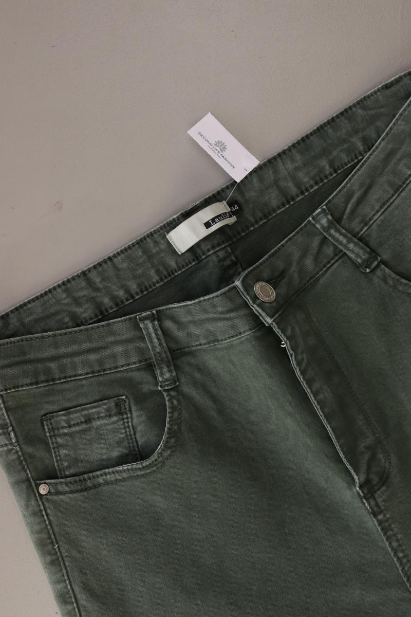 Laulia Skinny Jeans Gr. 44 olivgrün aus Baumwolle