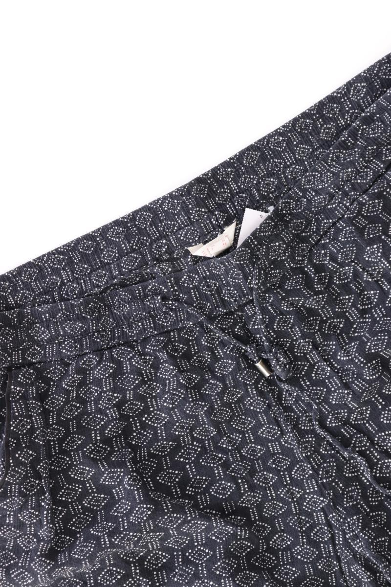 Esprit Hose Gr. 42 blau aus Baumwolle