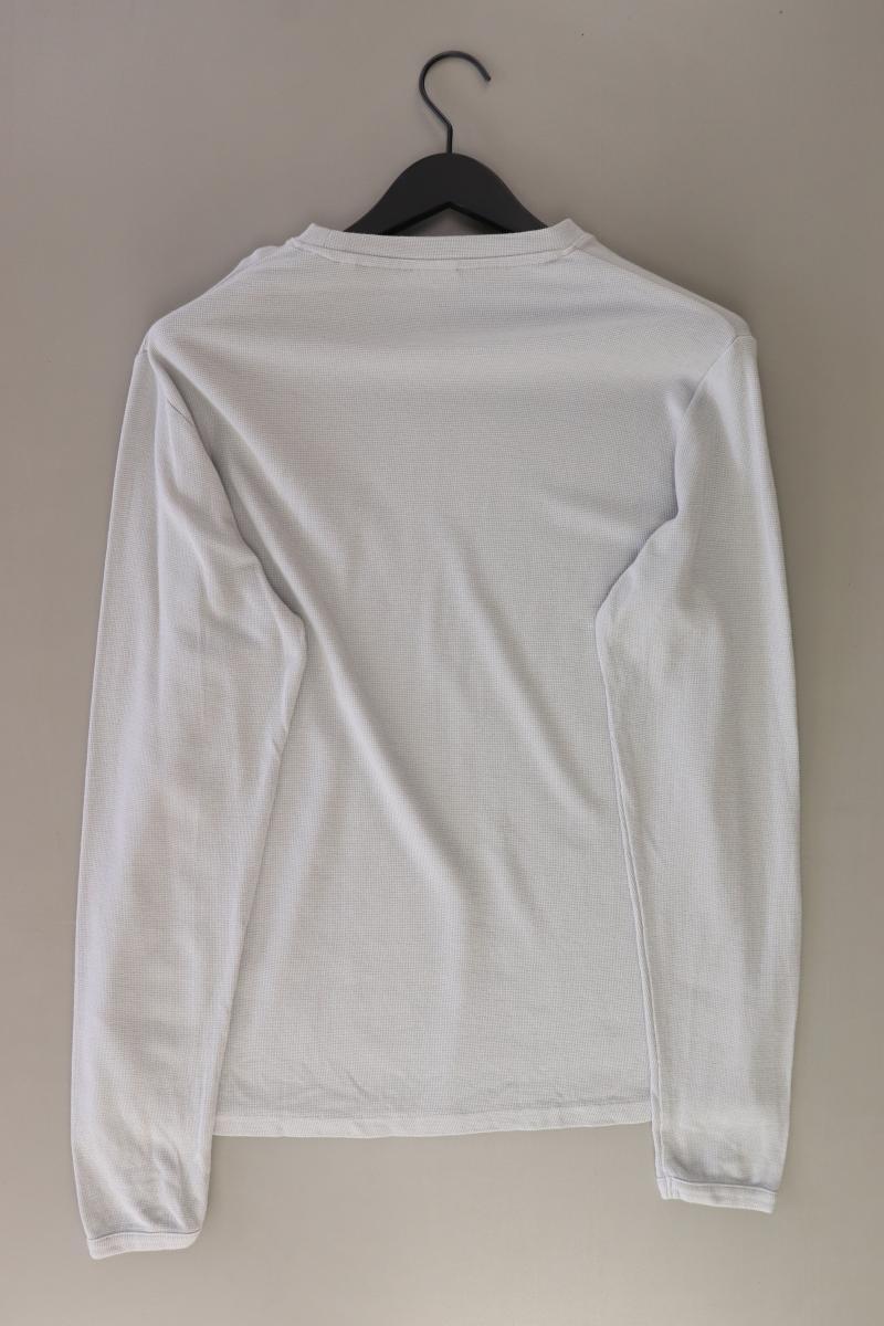 No Nationality Feinstrickpullover für Herren Gr. M Neupreis: 150,0€! grau