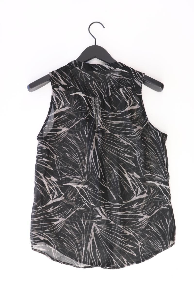 Garcia Jeans Chiffonbluse Gr. M Ärmellos schwarz aus Polyester