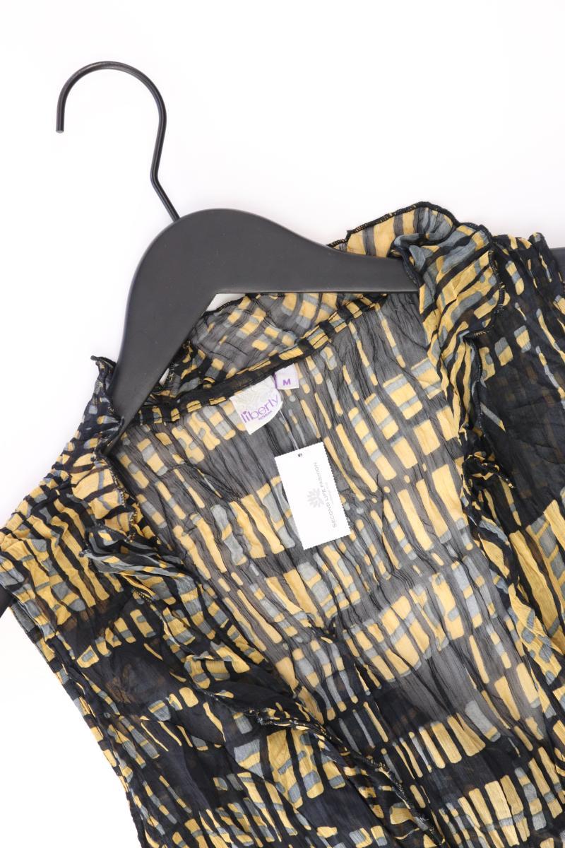 Liberty Chiffonbluse Gr. M Ärmellos gelb
