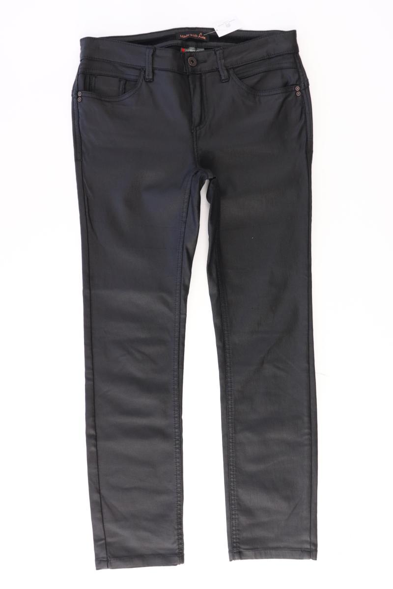 Street One Five-Pocket-Hose Gr. 36 schwarz aus Polyurethan