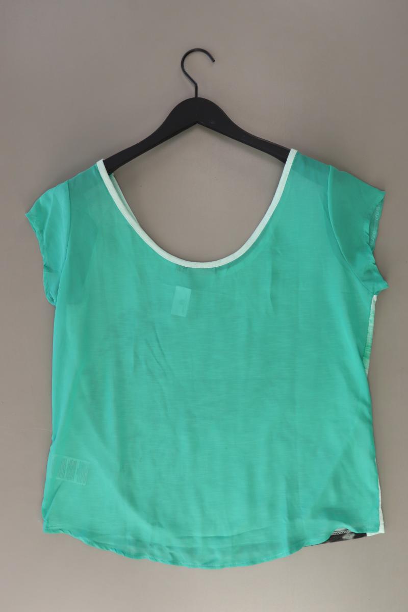 Fresh Made T-Shirt Gr. XL Kurzarm grün aus Polyester