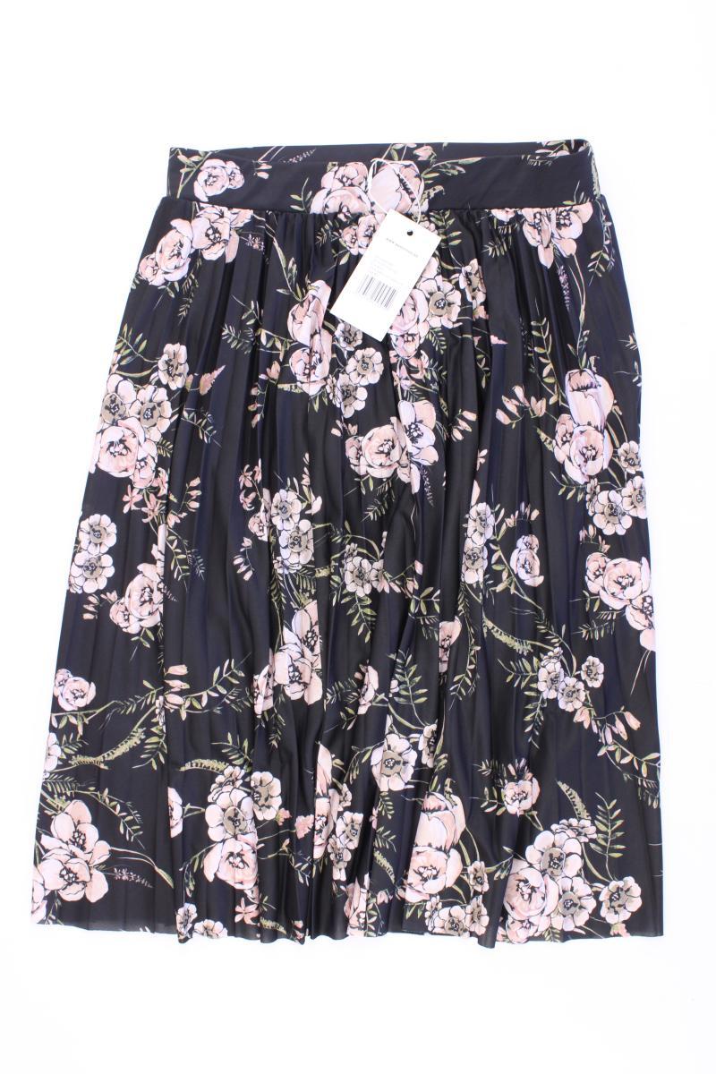 About You Faltenrock Gr. 40 mit Blumenmuster neu mit Etikett grau aus Polyester