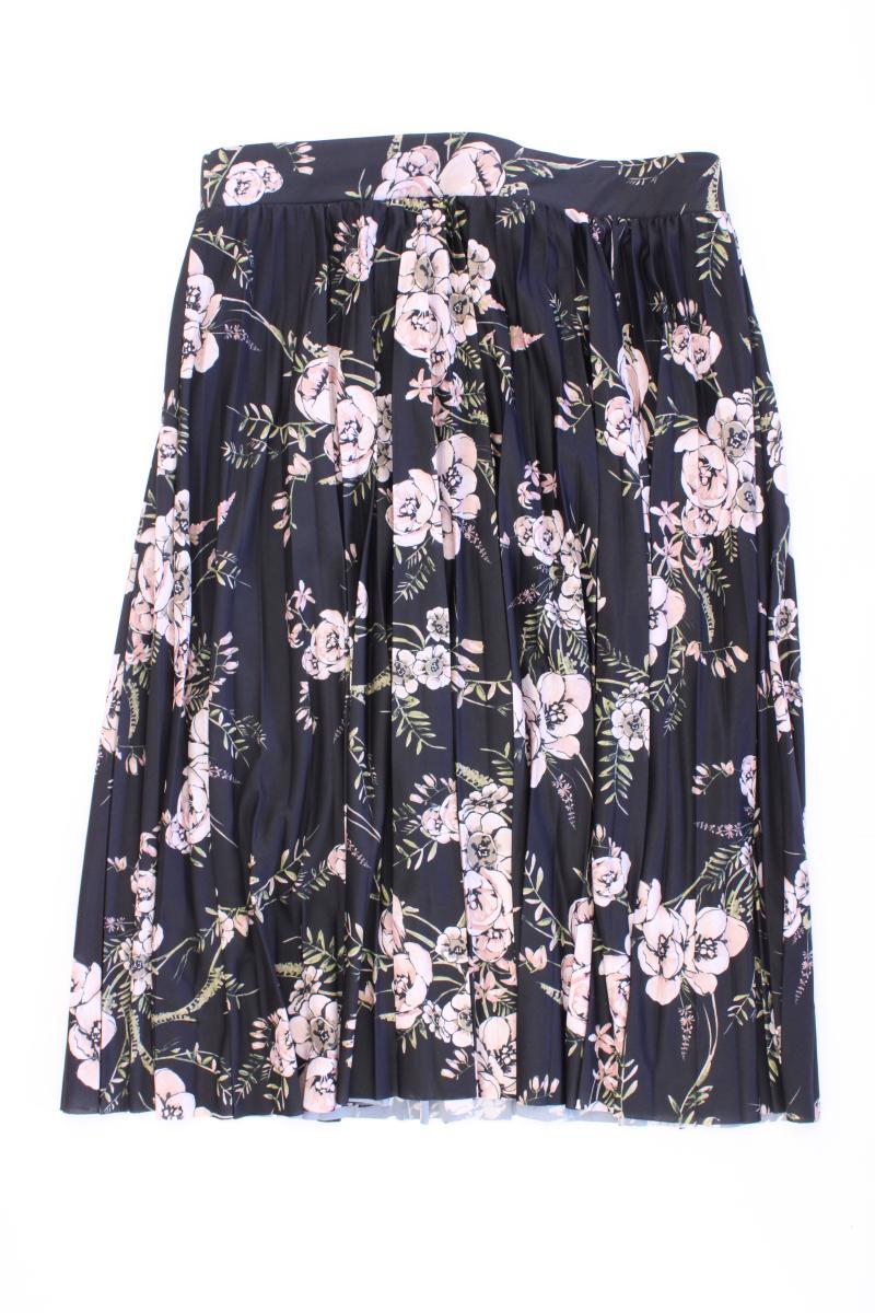 About You Faltenrock Gr. 40 mit Blumenmuster neu mit Etikett grau aus Polyester
