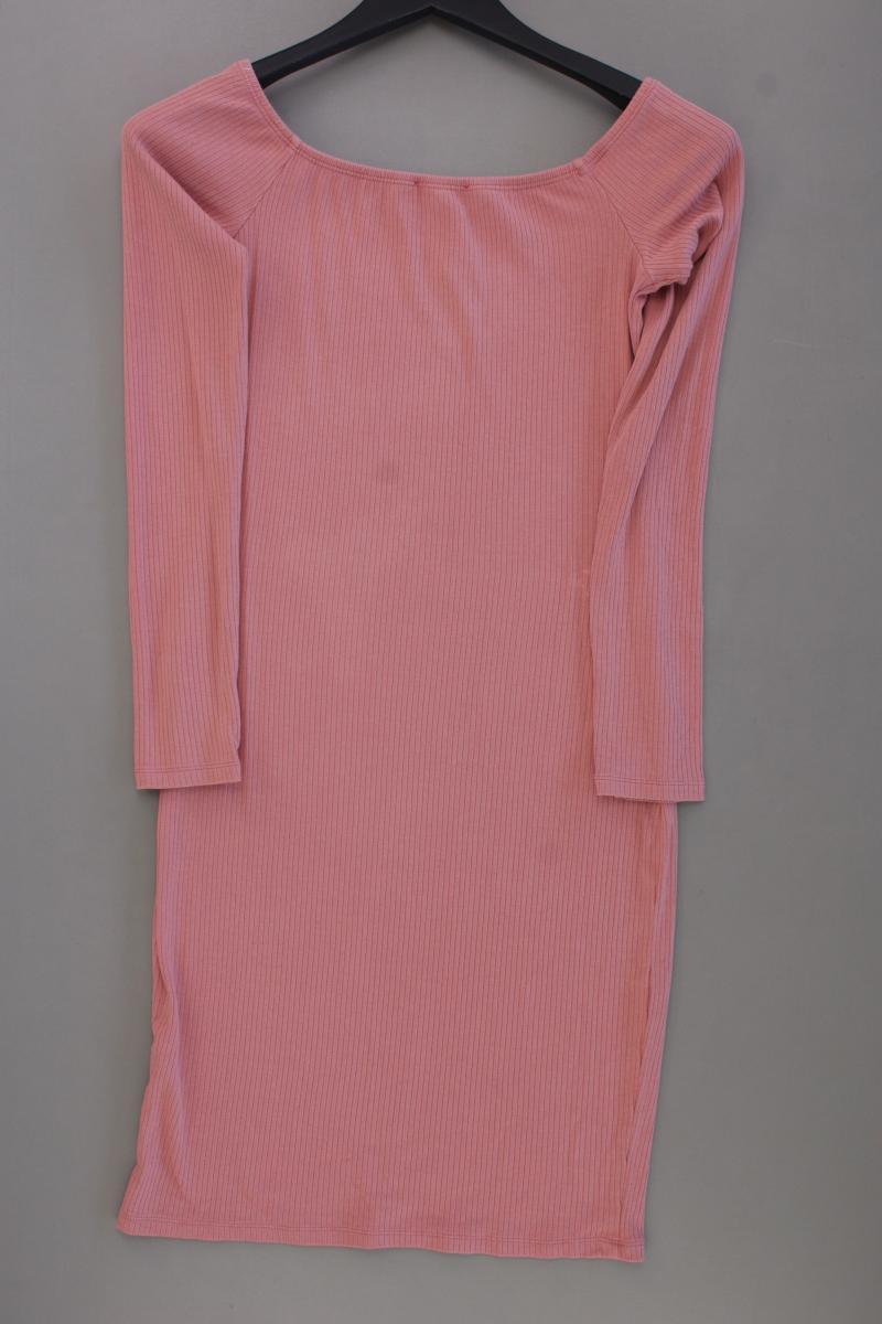 NA-KD Schlauchkleid Gr. S Langarm mit Carmen-Ausschnitt rosa