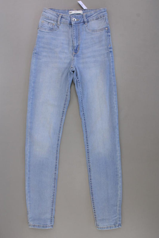 Gina Tricot Jeans Gr. S blau aus Baumwolle