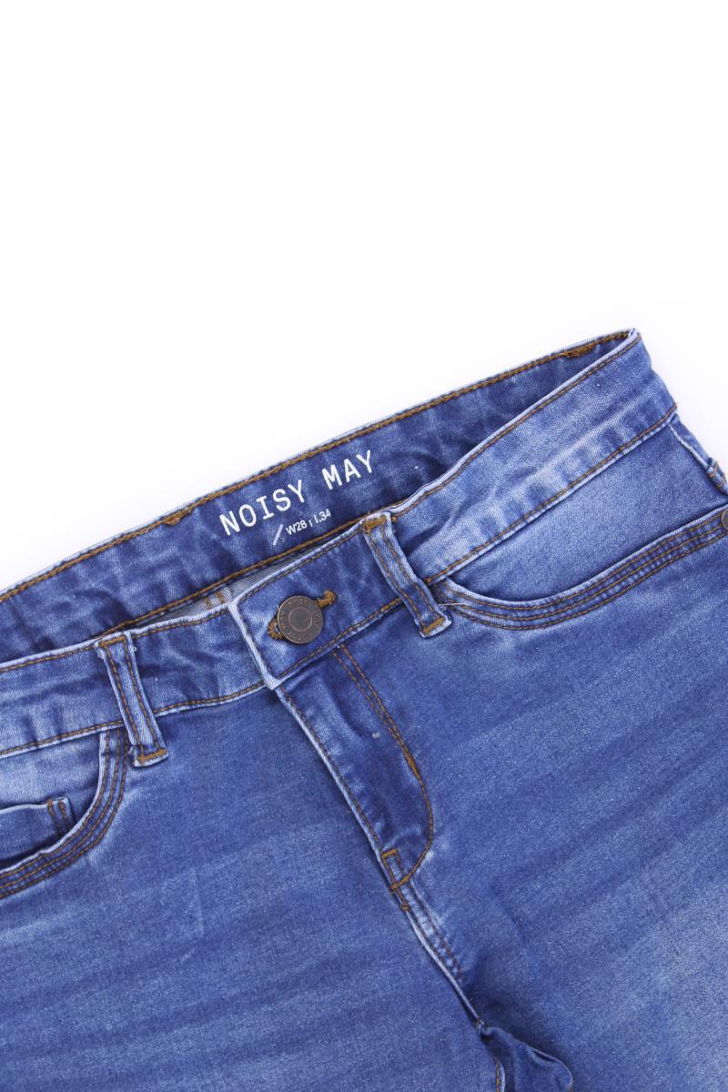 Noisy May Skinny Jeans Gr. W28/L34 blau aus Baumwolle
