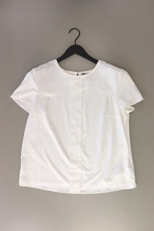 Jake*s Kurzarmbluse Gr. 44 weiß aus Polyester