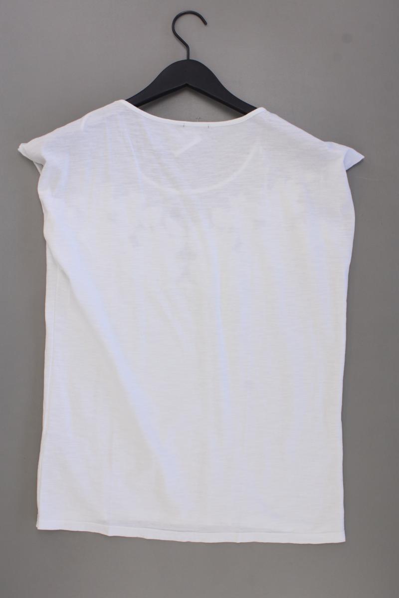 edc by Esprit T-Shirt Gr. M Kurzarm weiß aus Baumwolle