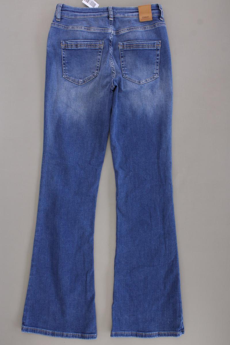Boot Cut Jeans Gr. M/L30 blau