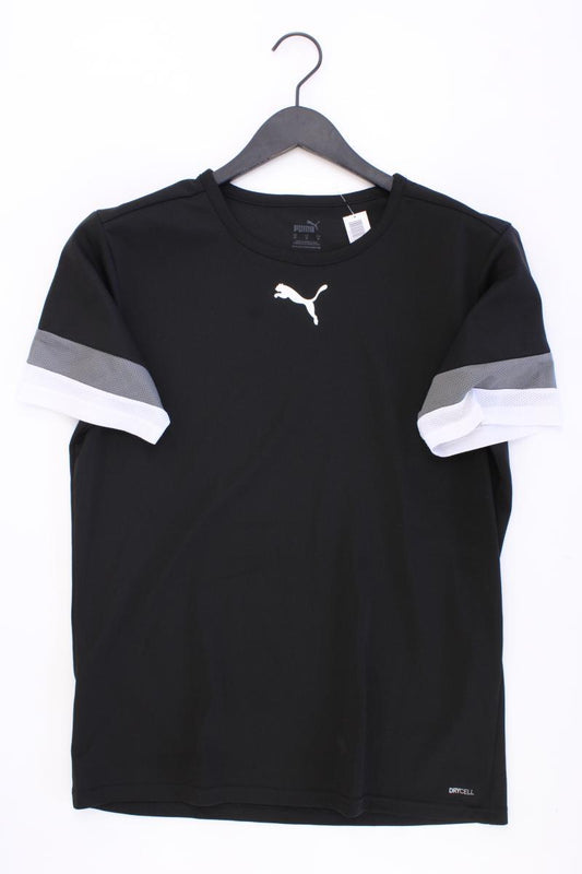 Puma Sportshirt für Herren Gr. M Kurzarm schwarz