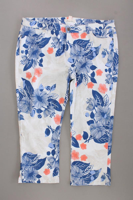 Esprit 7/8 Hose Gr. 44 mit Blumenmuster mehrfarbig