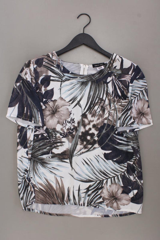Only One Bluse Gr. 42 Kurzarm mehrfarbig aus Polyester