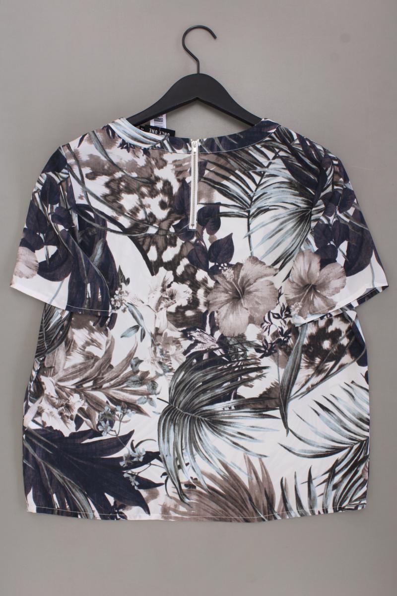 Only One Bluse Gr. 42 Kurzarm mehrfarbig aus Polyester