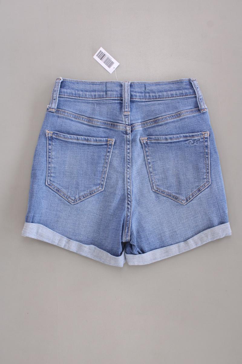 Hollister Jeansshorts Gr. W23 blau aus Baumwolle