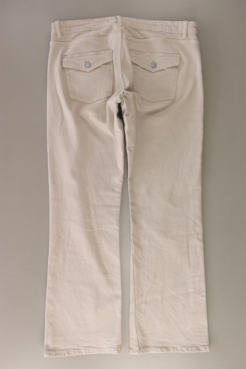 Pull&Bear Skinny Jeans Gr. 40 creme aus Baumwolle