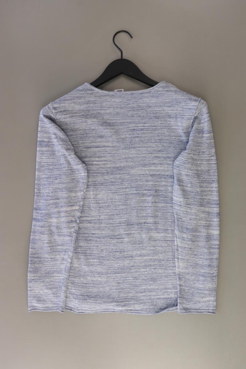 edc by Esprit Feinstrickpullover Gr. L blau aus Baumwolle