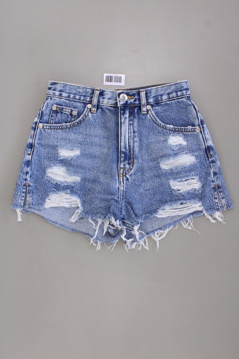 Pull&Bear Hotpants Gr. 34 blau