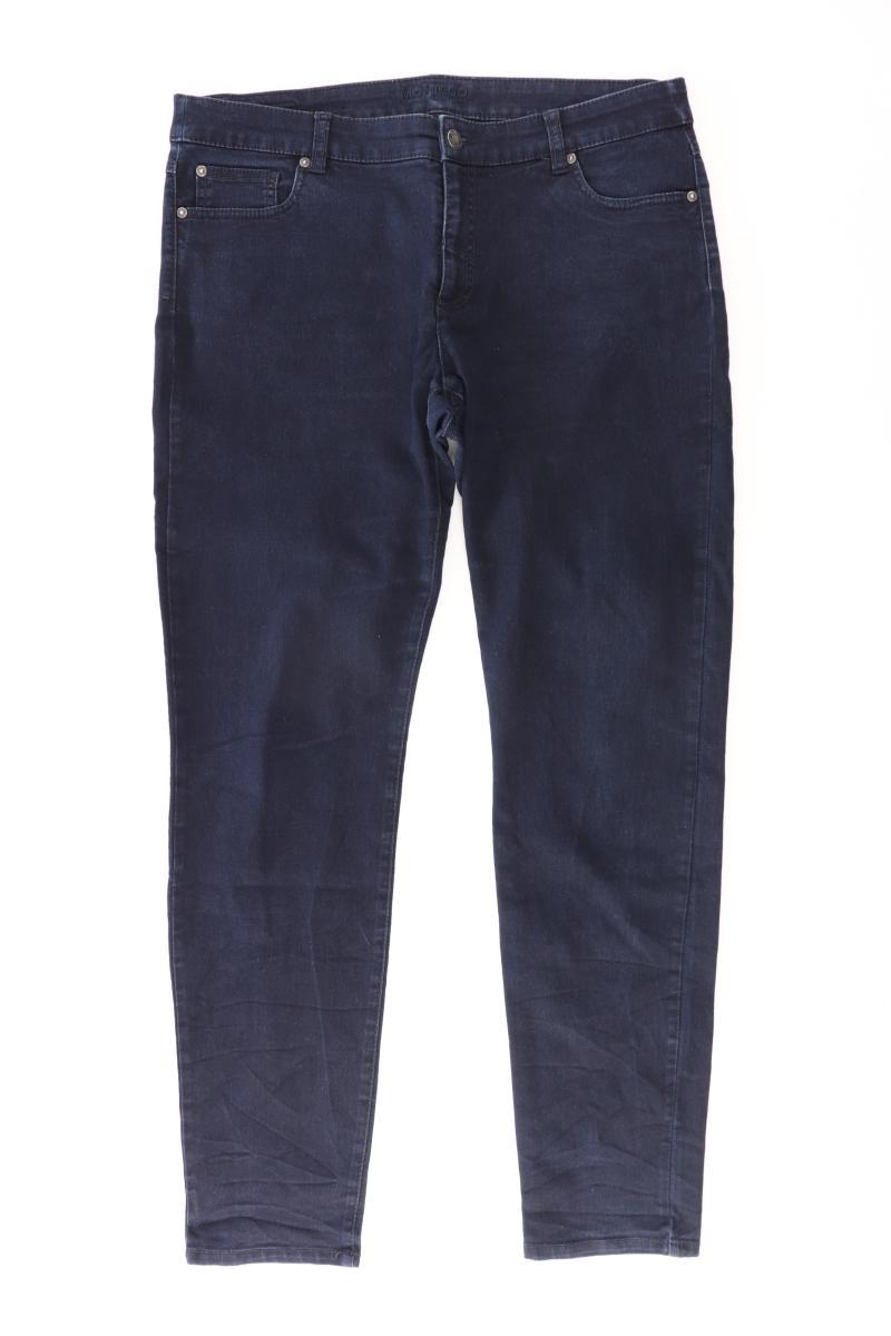 Montego Straight Jeans Gr. 44 blau aus Baumwolle