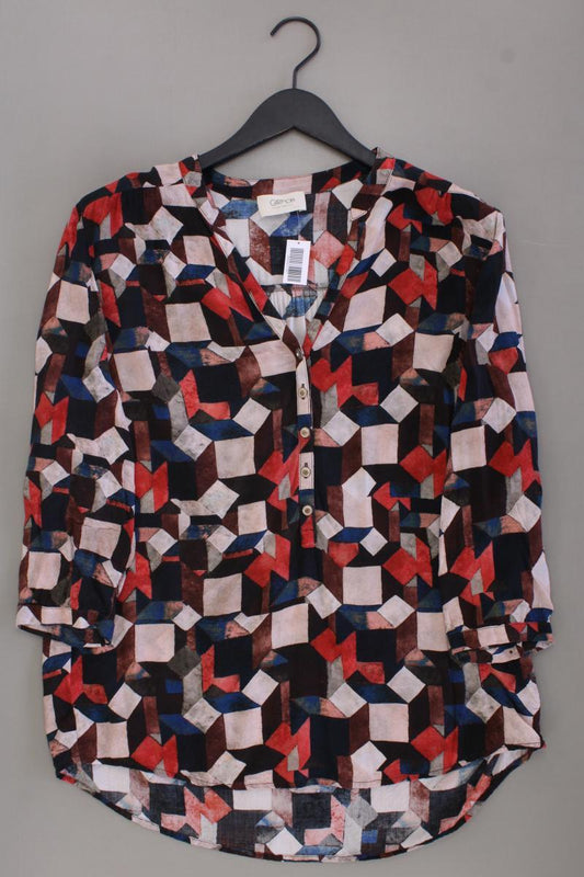 Cartoon Classic Bluse Gr. 42 geometrisches Muster 3/4 Ärmel mehrfarbig