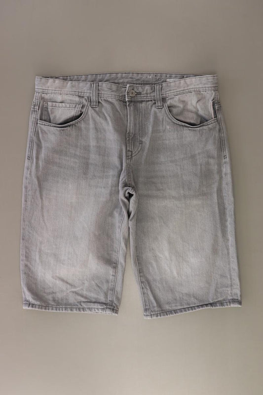 edc by Esprit Jeansshorts für Herren Gr. W34 grau aus Baumwolle