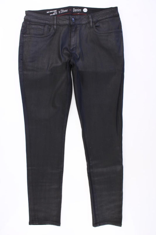 s.Oliver Five-Pocket-Hose Gr. 46/L32 neuwertig schwarz aus Modal
